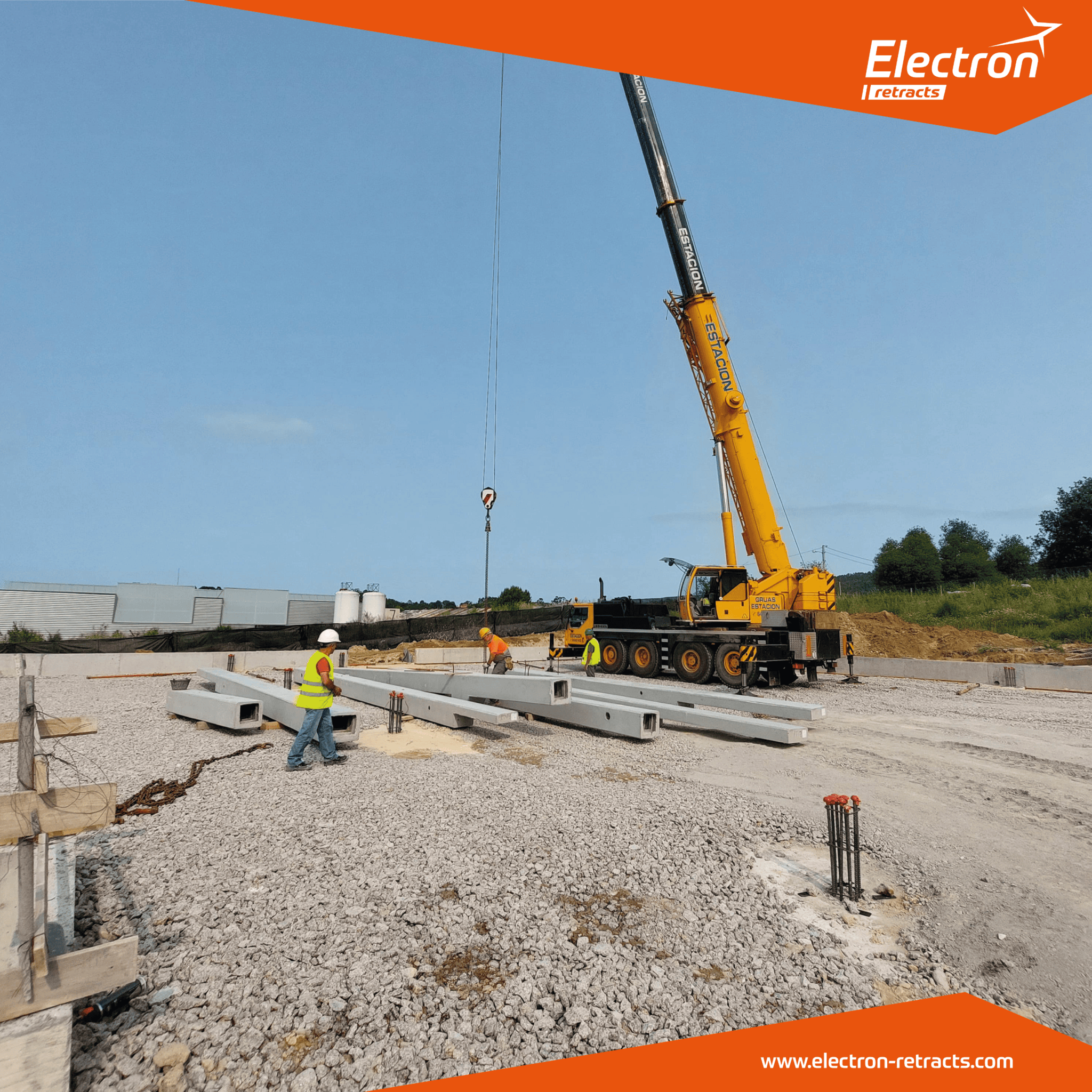 Construction of our new facilities